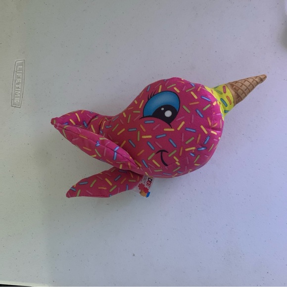 Ice Cream Narwhal Plush - Picture 2 of 2